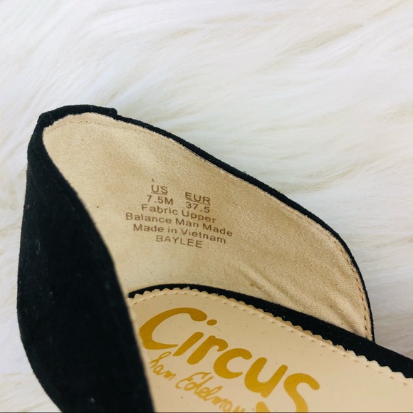 Women’s Circus by Sam Edelman Black Flats 7.5 & 9 - Picture 4 of 9